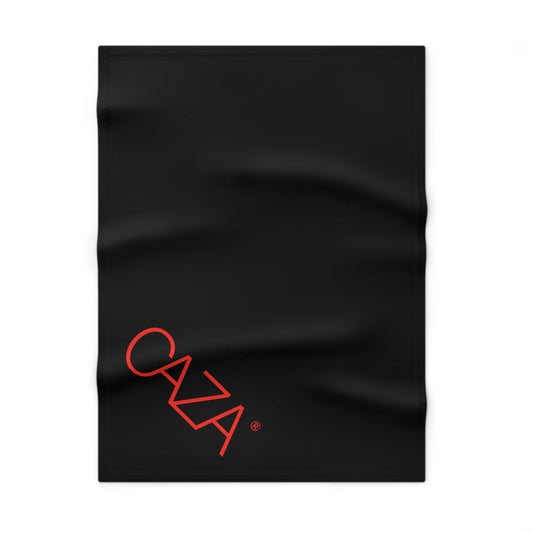 Soft Fleece Baby Blanket (Black)