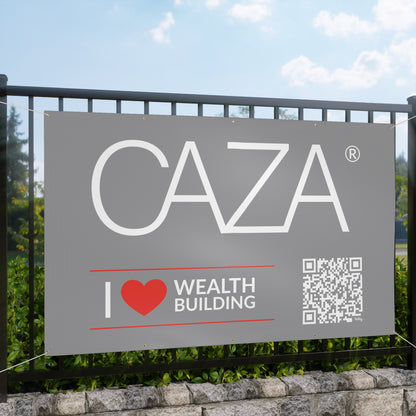 Join CAZA® | Matte Banner (Grey)
