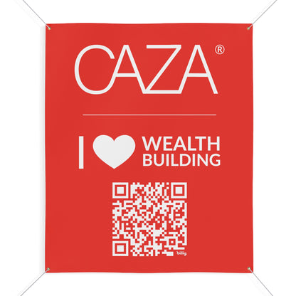 Join CAZA® | Matte Banner (Red)