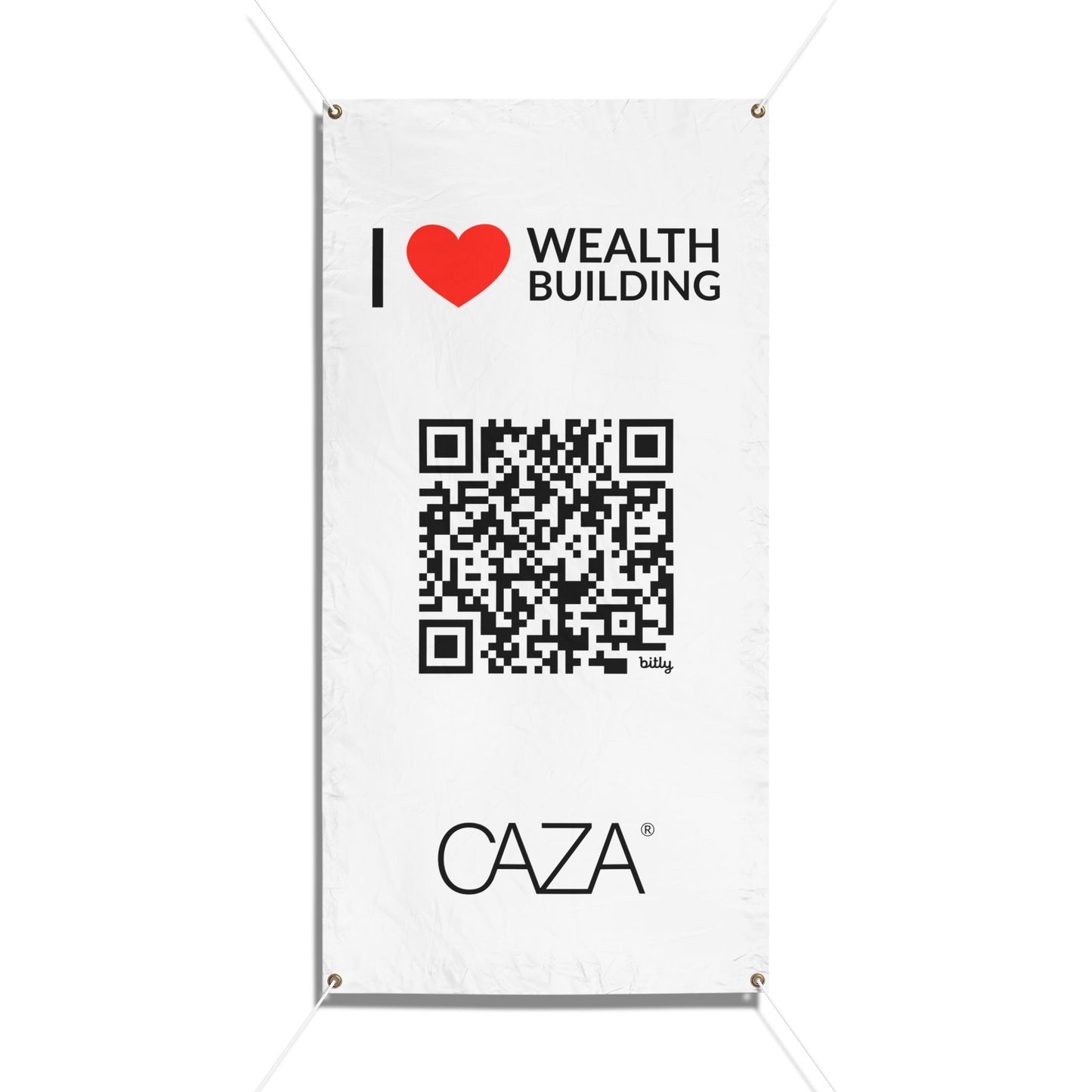 Join CAZA® | Vinyl Banners (White)