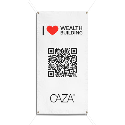 Join CAZA® | Vinyl Banners (White)