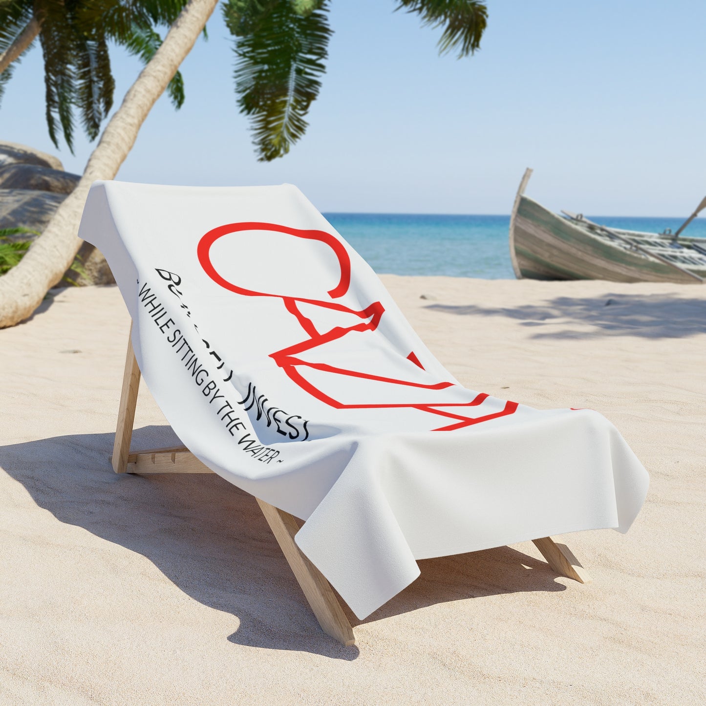 Beach Towel (White)