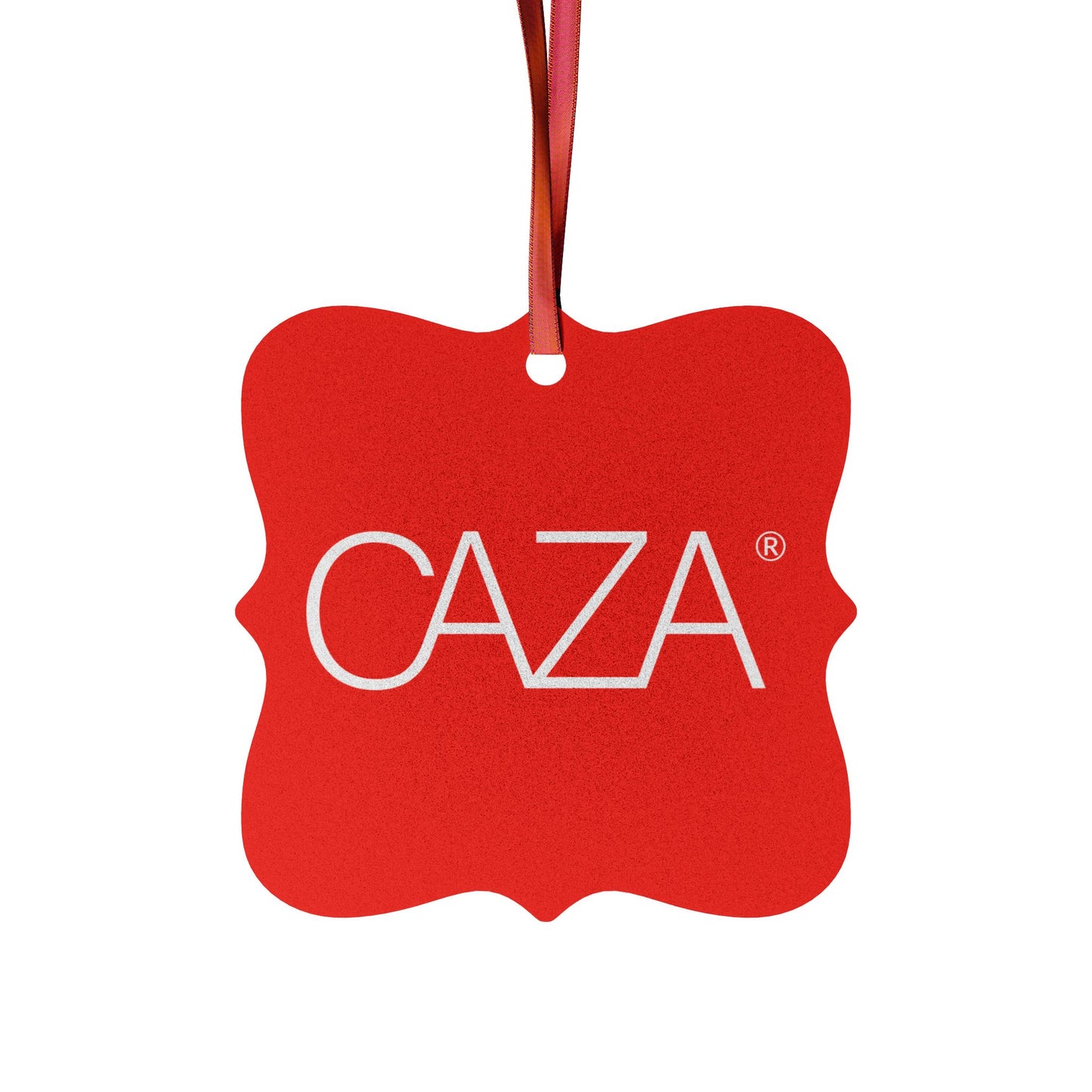CAZA® Aluminum Ornaments (Red)