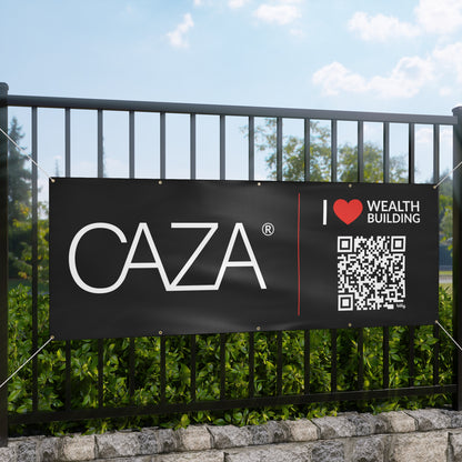 Join CAZA® | Matte Banner (Black)