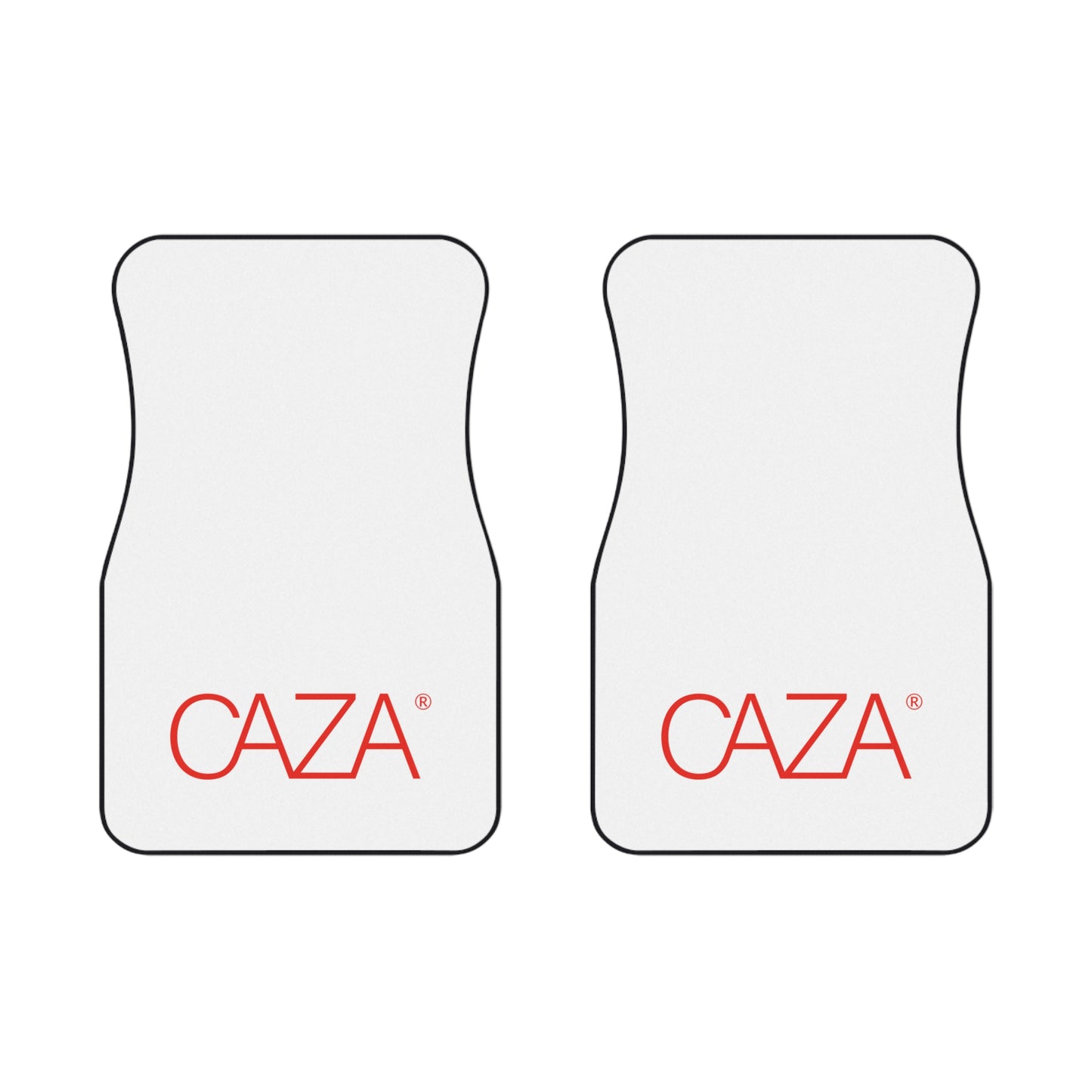 Front Car Mats x2 (White)