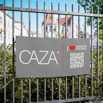 Join CAZA® | Vinyl Banners (Grey)