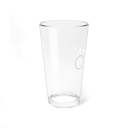 Mixing Glass, 16oz | White CAZA® Logo
