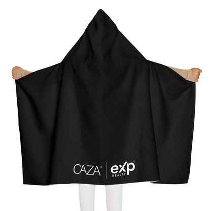 Youth Hooded Towel (Black)