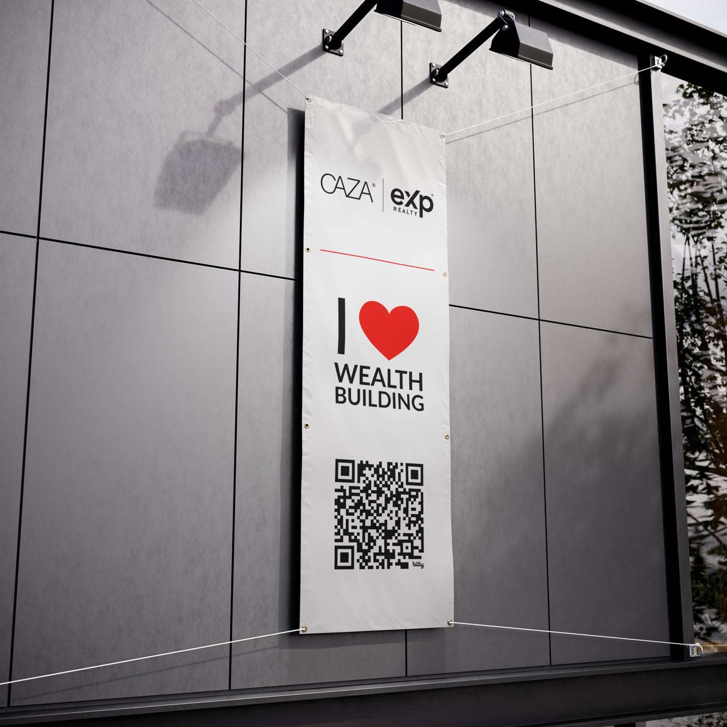 Join CAZA® | Vinyl Banners (White)