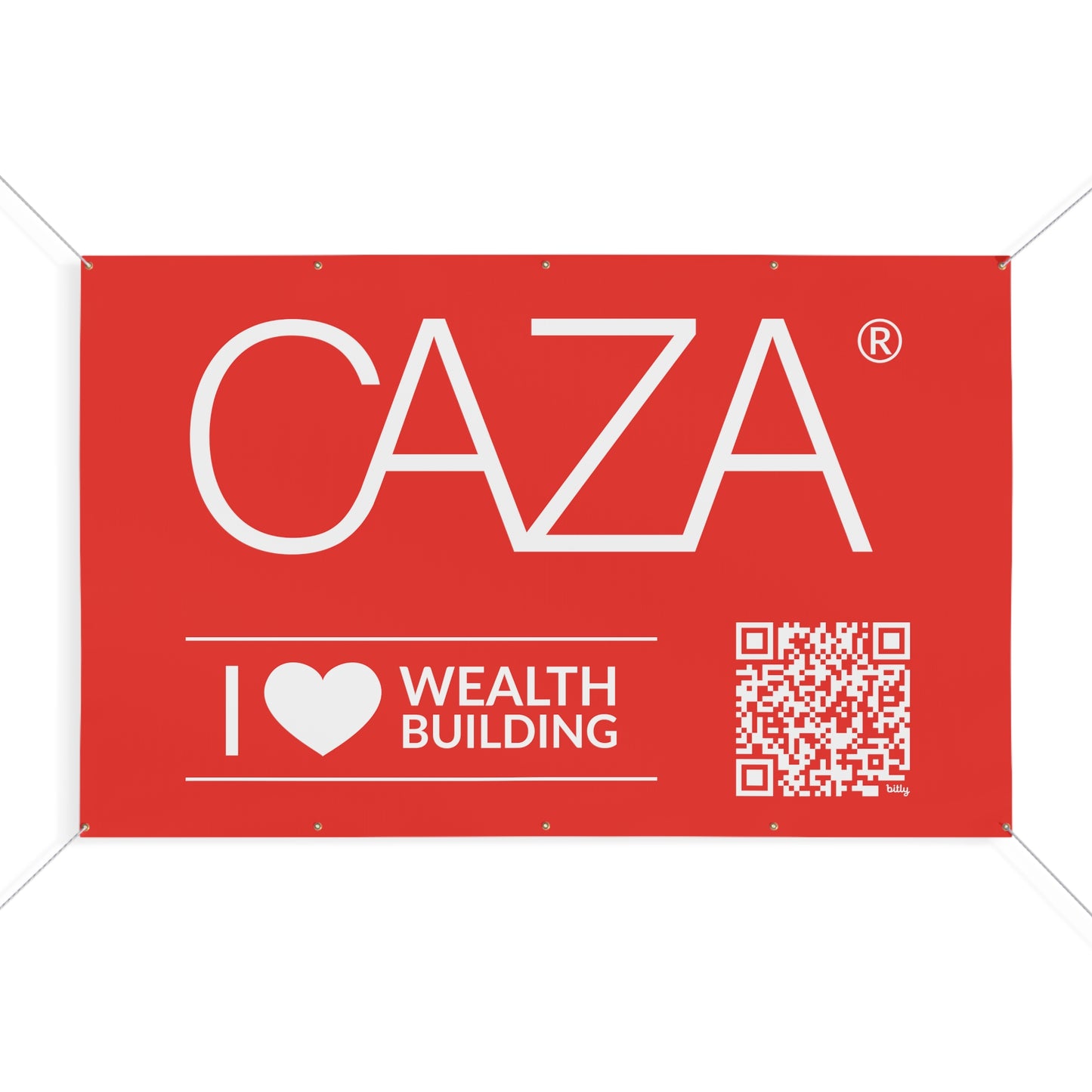 Join CAZA® | Matte Banner (Red)