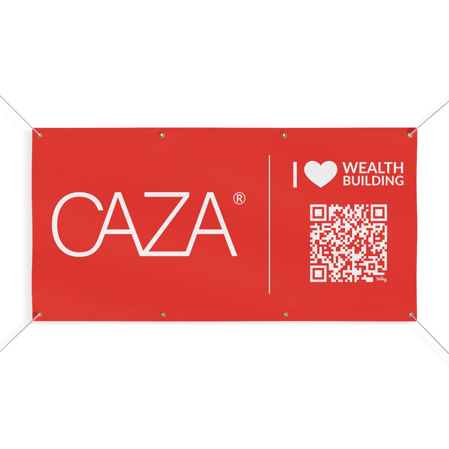 Join CAZA® | Matte Banner (Red)