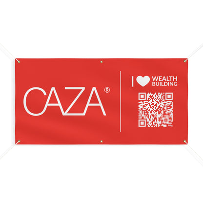 Join CAZA® | Matte Banner (Red)