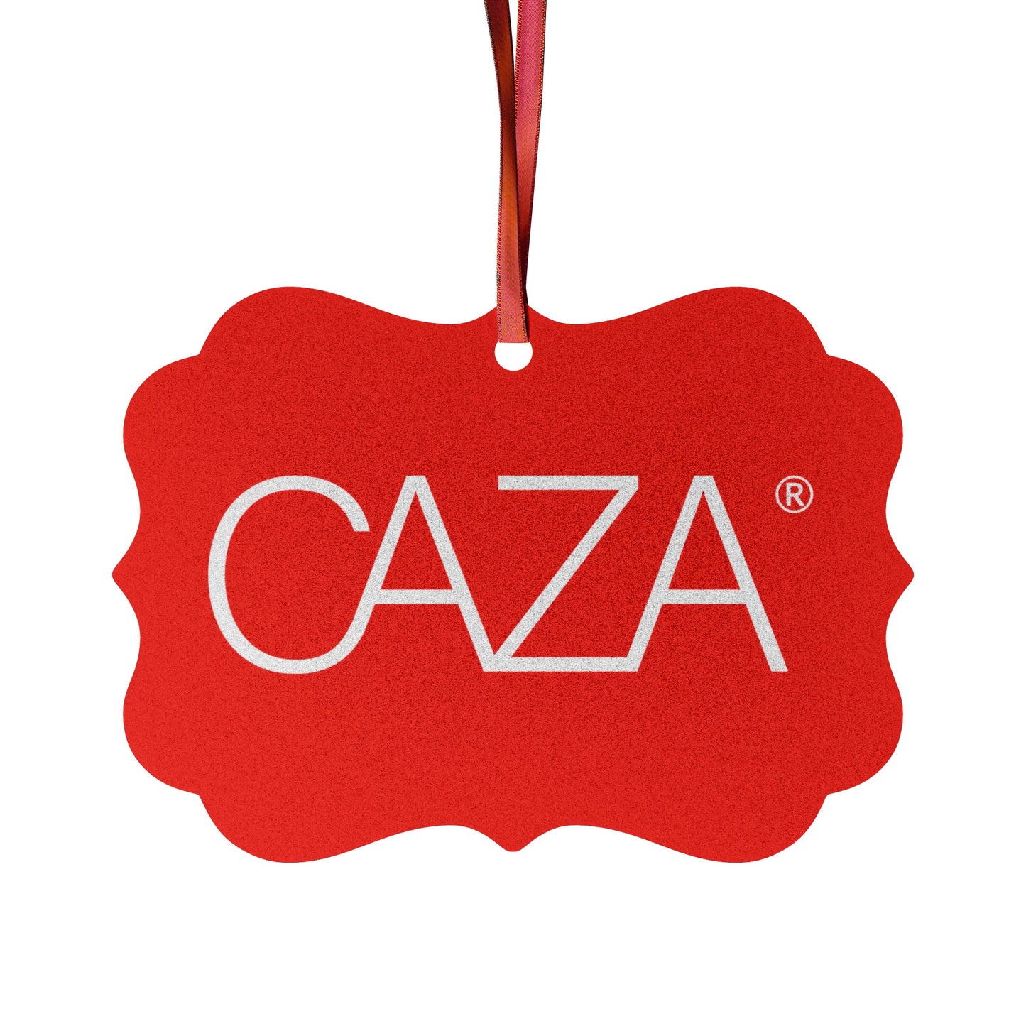 CAZA® Aluminum Ornaments (Red)