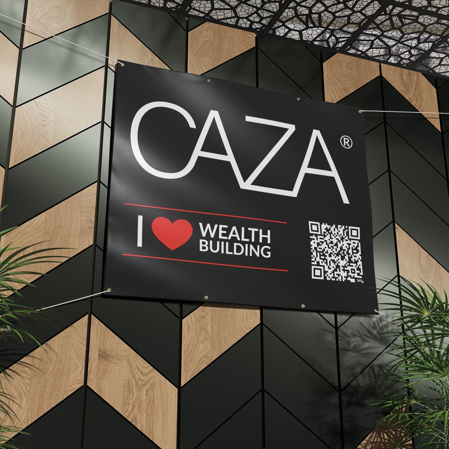 Join CAZA® | Matte Banner (Black)