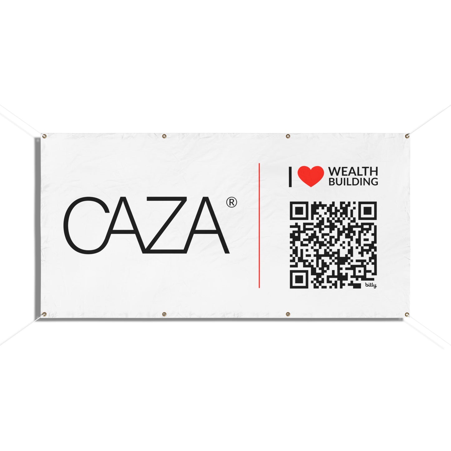 Join CAZA® | Vinyl Banners (White)