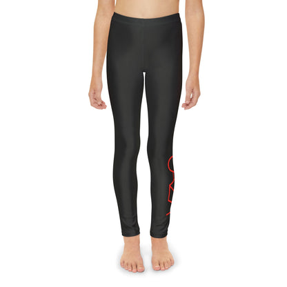 Youth Full-Length Leggings (Black)