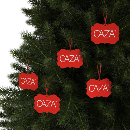 CAZA® Aluminum Ornaments (Red)