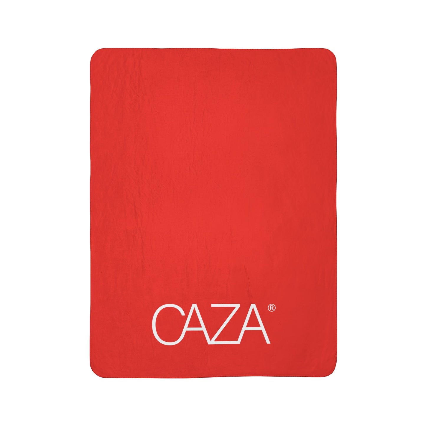 Fleece Sherpa Blanket (Red)