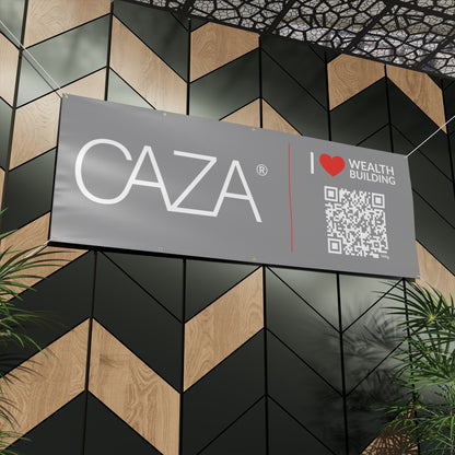 Join CAZA® | Matte Banner (Grey)