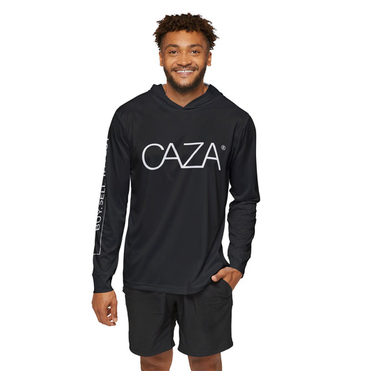 Men's Sports Warmup Hoodie (Black)