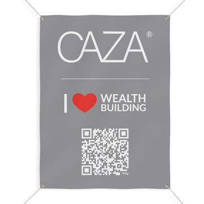 Join CAZA® | Matte Banner (Grey)