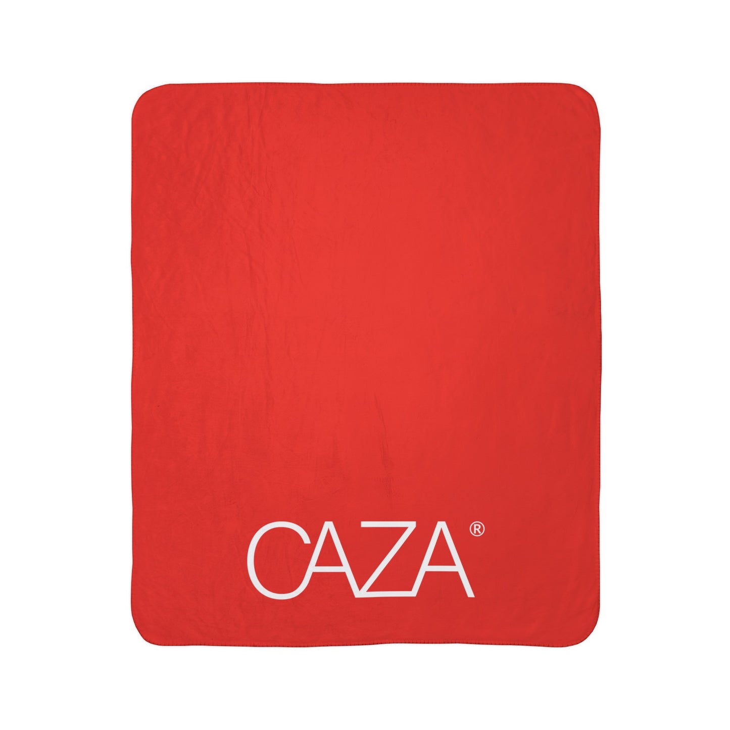 Fleece Sherpa Blanket (Red)