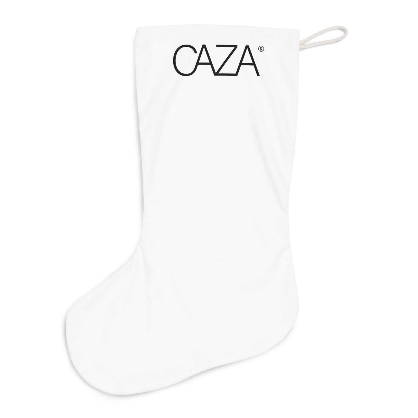 Santa Stocking (White)