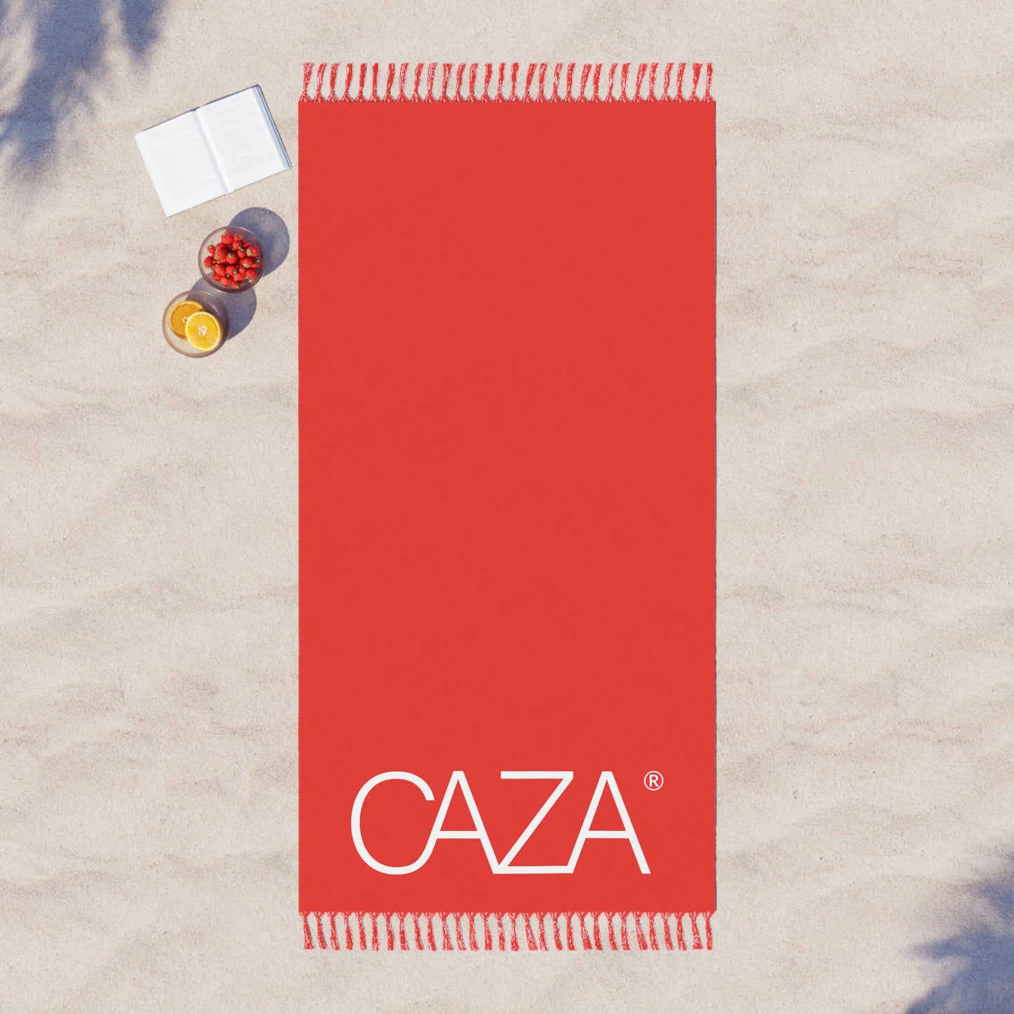 Boho Beach Cloth (Red)