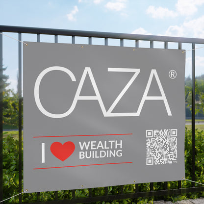 Join CAZA® | Matte Banner (Grey)