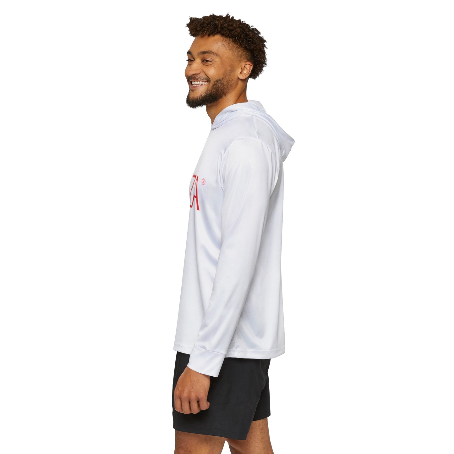 Men's Sports Warmup Hoodie (White)