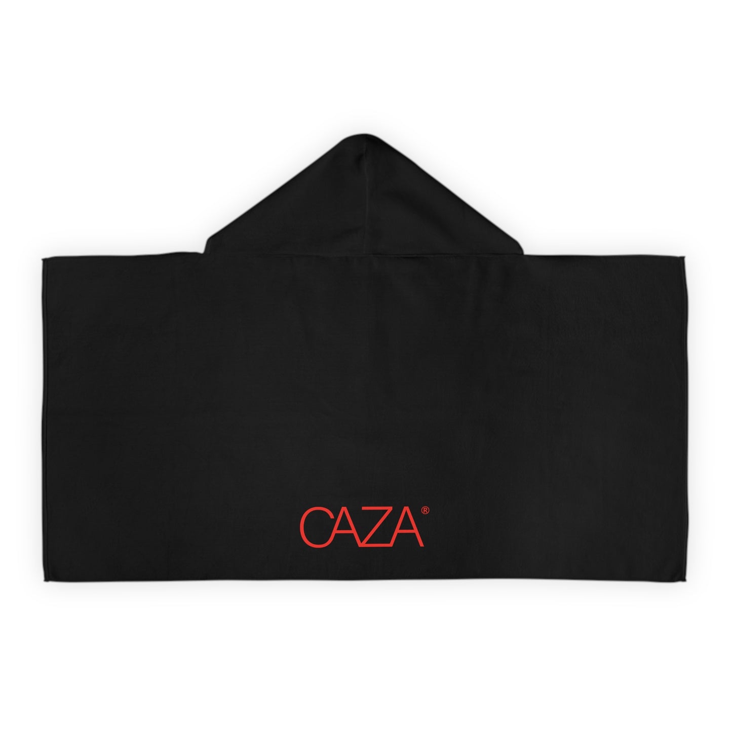 Youth Hooded Towel (Black)