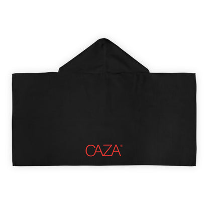 Youth Hooded Towel (Black)