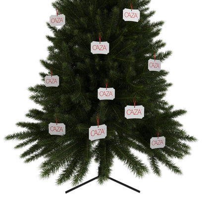 CAZA® Aluminum Ornaments (White)
