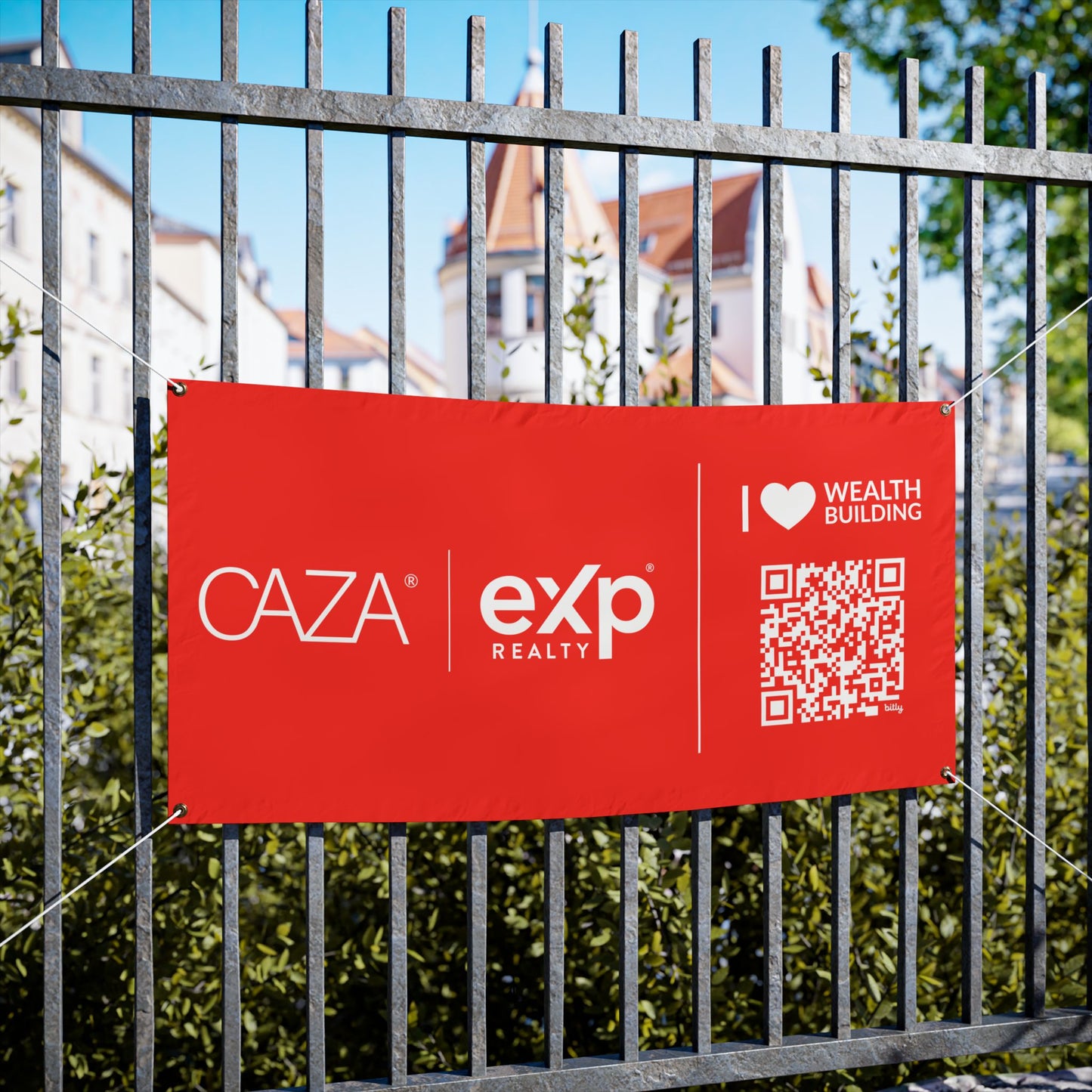 Join CAZA® | Vinyl Banners (Red)