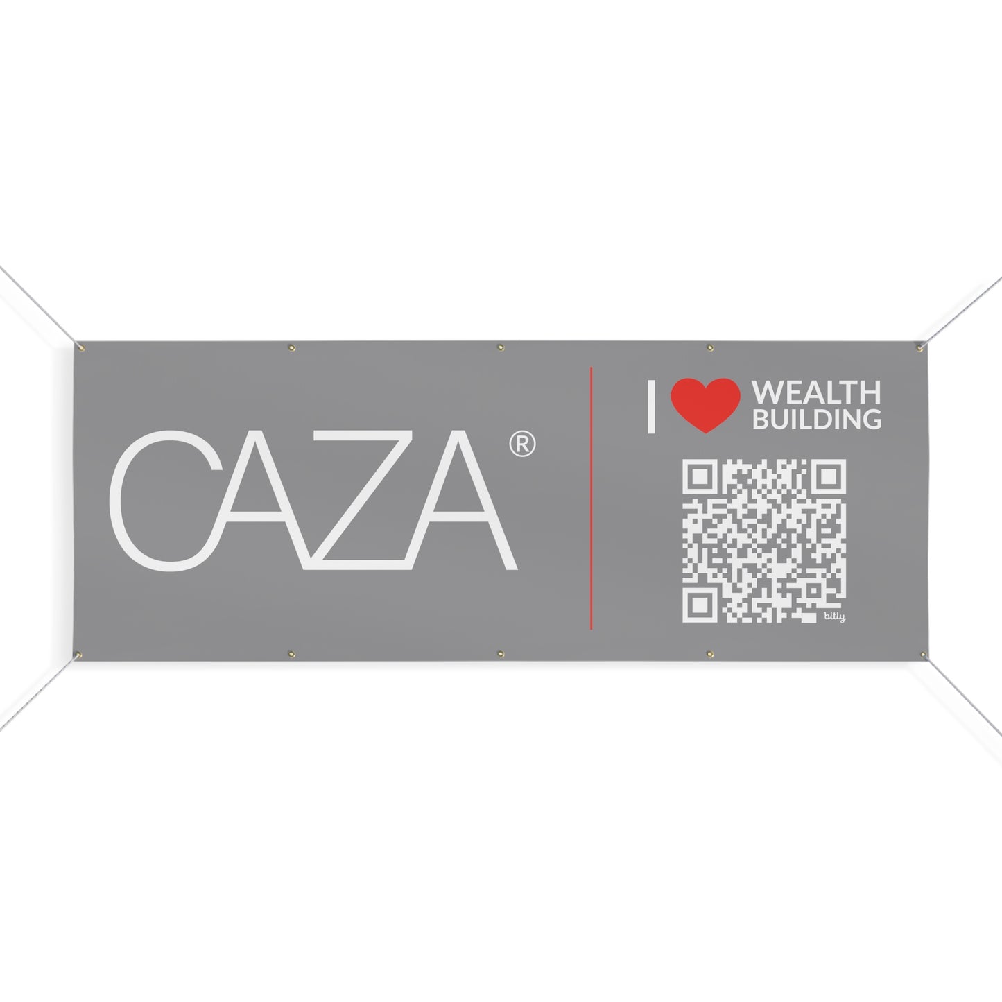 Join CAZA® | Matte Banner (Grey)