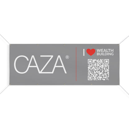 Join CAZA® | Matte Banner (Grey)