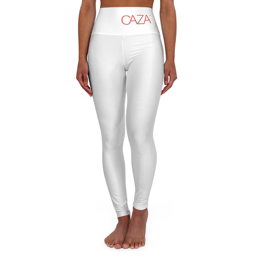 High Waisted Yoga Leggings (Option 1 - White)