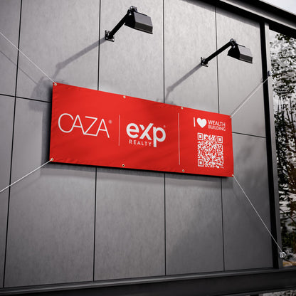 Join CAZA® | Vinyl Banners (Red)