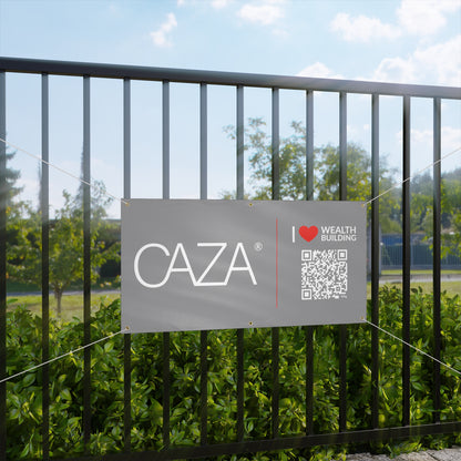 Join CAZA® | Matte Banner (Grey)