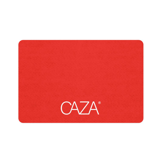 Rectangle Pet Food Mat (Red)