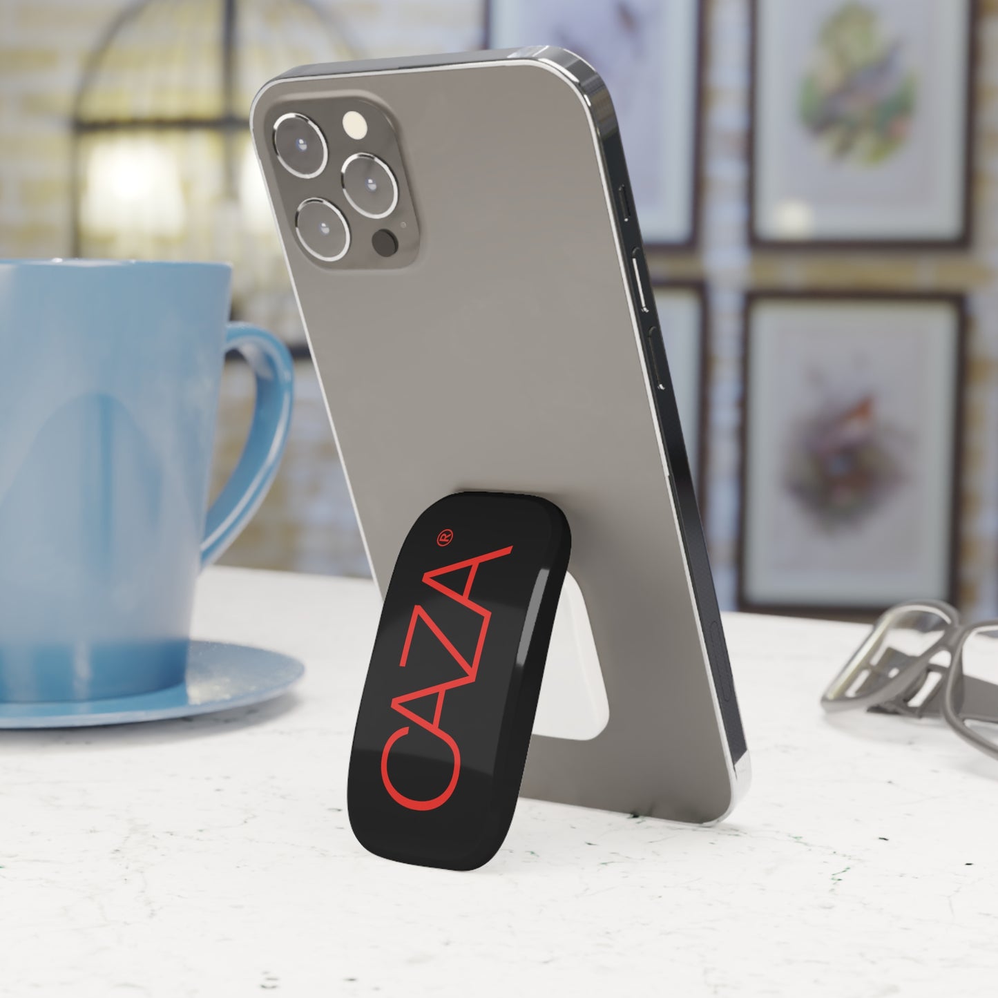 Phone Click-On Grip (Black)