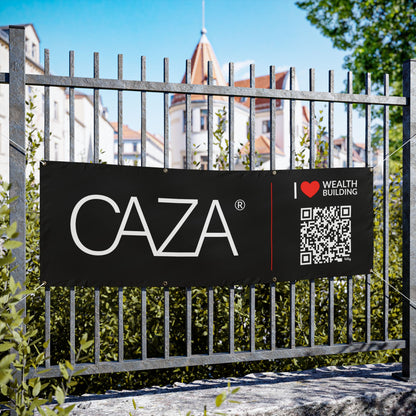 Join CAZA® | Vinyl Banners (Black)