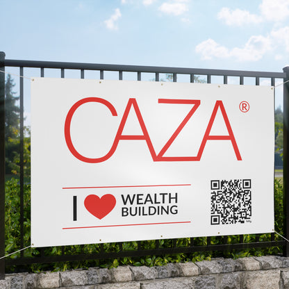 Join CAZA® | Matte Banner (White)