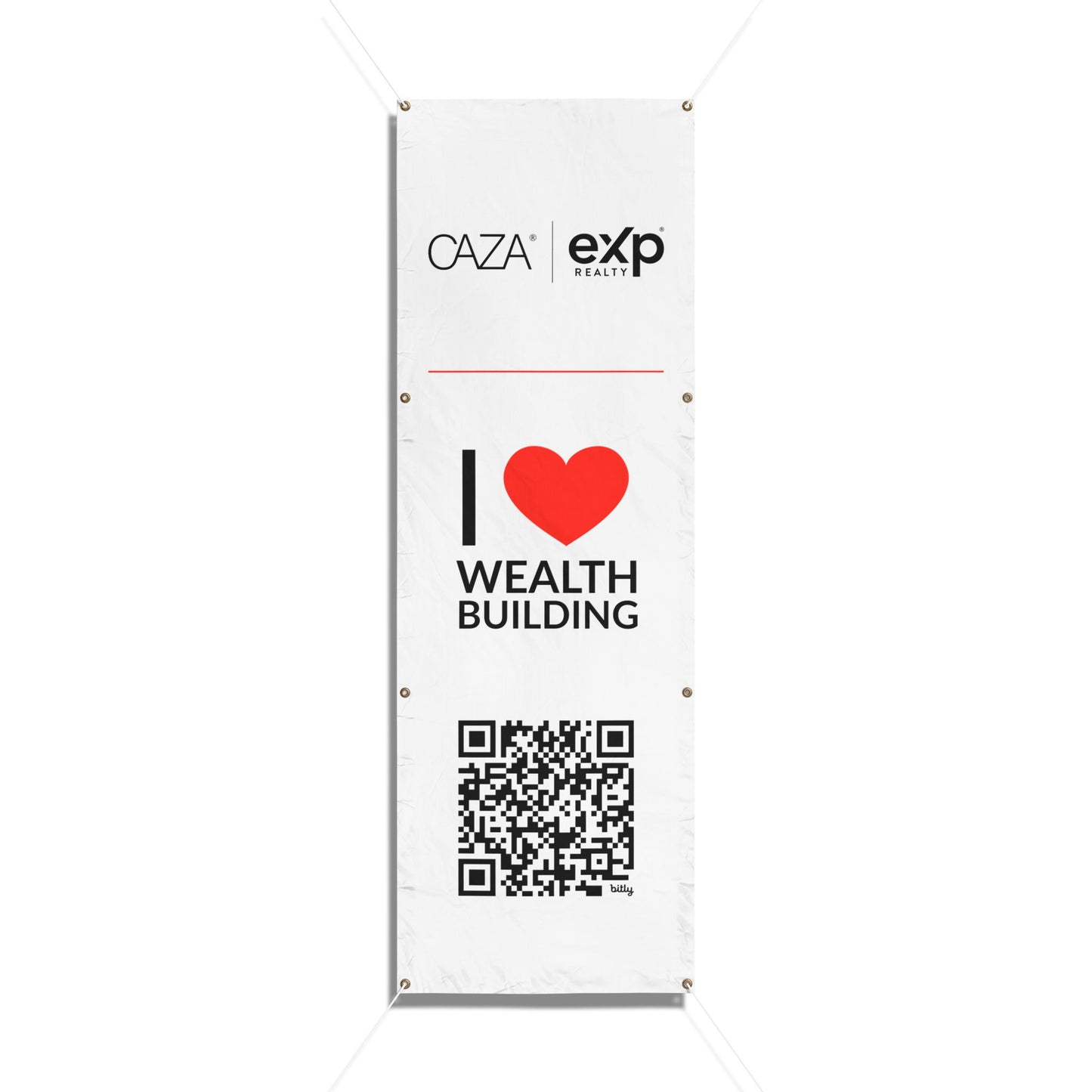 Join CAZA® | Vinyl Banners (White)
