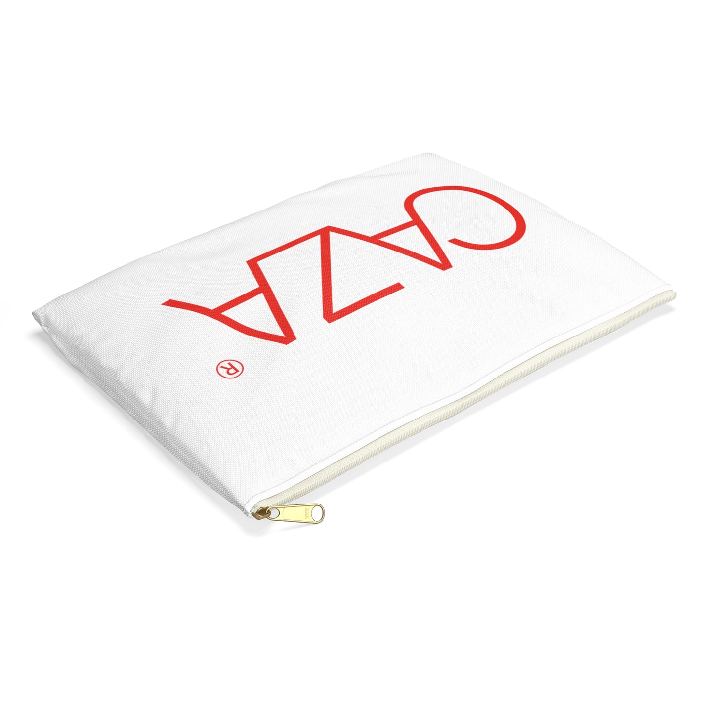 Flat Accessory Pouch (White)