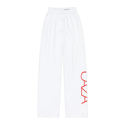 Kids Pajama Pants (White)