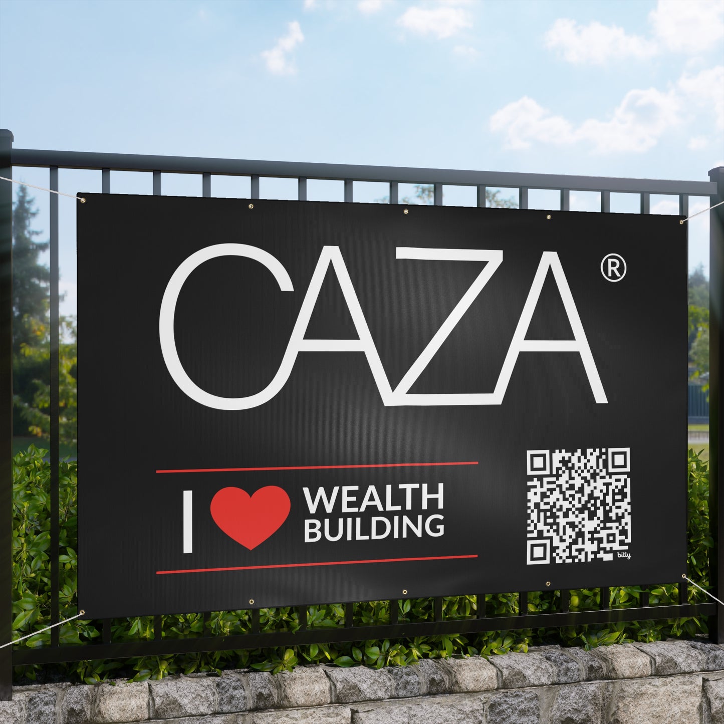 Join CAZA® | Matte Banner (Black)