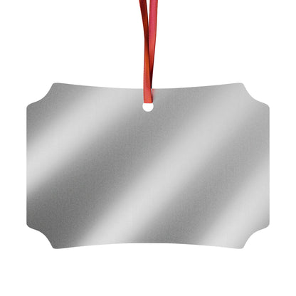 1st Christmas Aluminum Ornaments (White)
