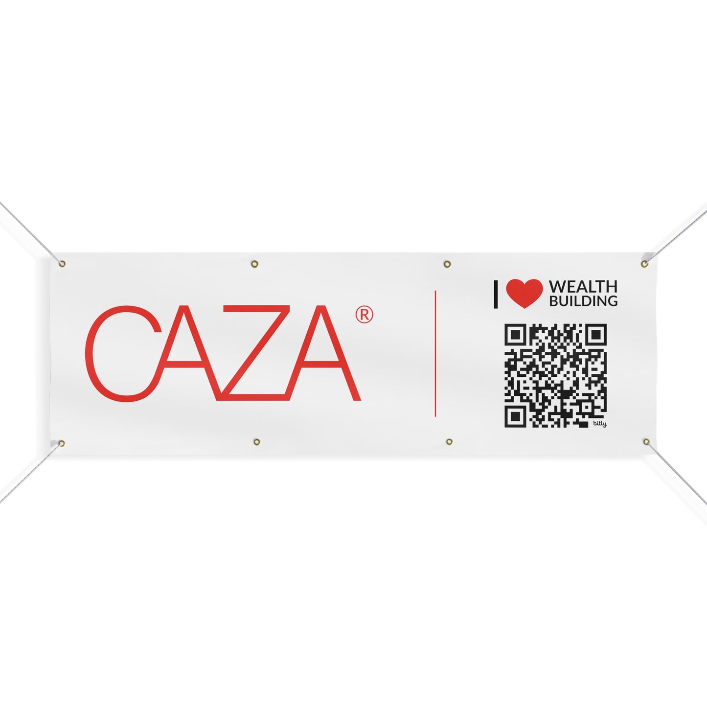 Join CAZA® | Matte Banner (White)