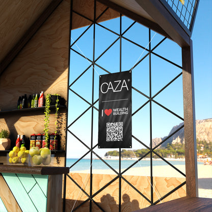 Join CAZA® | Matte Banner (Black)